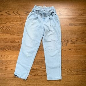 Target Paper bag jeans Size 4